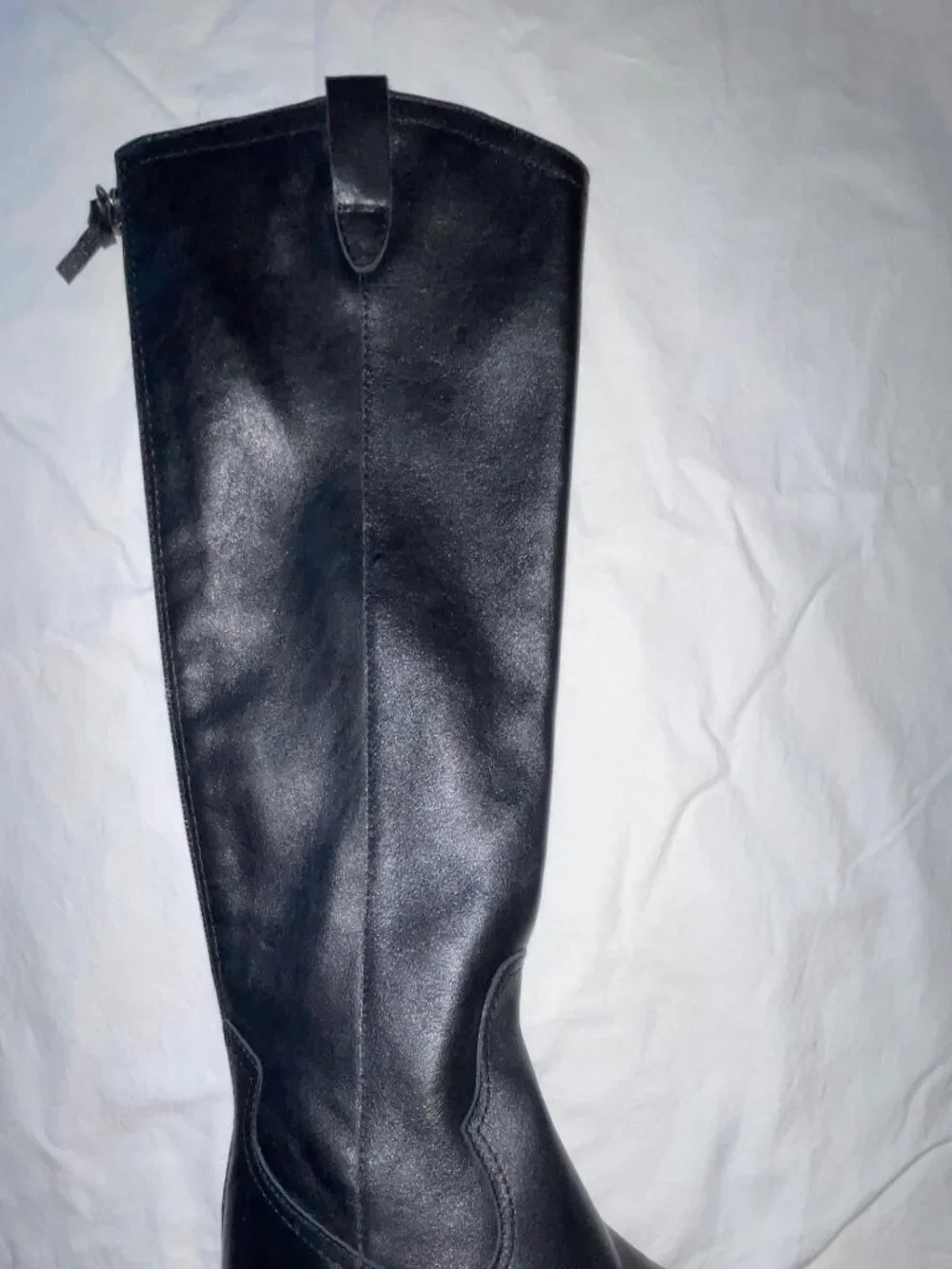 Sofft NWT Black Shelby Tall Western-Inspired Boot, Size 8.5M